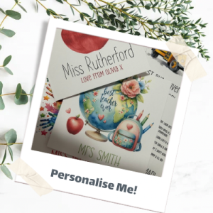End of term - teachers cards & gifts